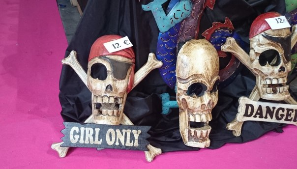 Panneau pirate : Girl Only